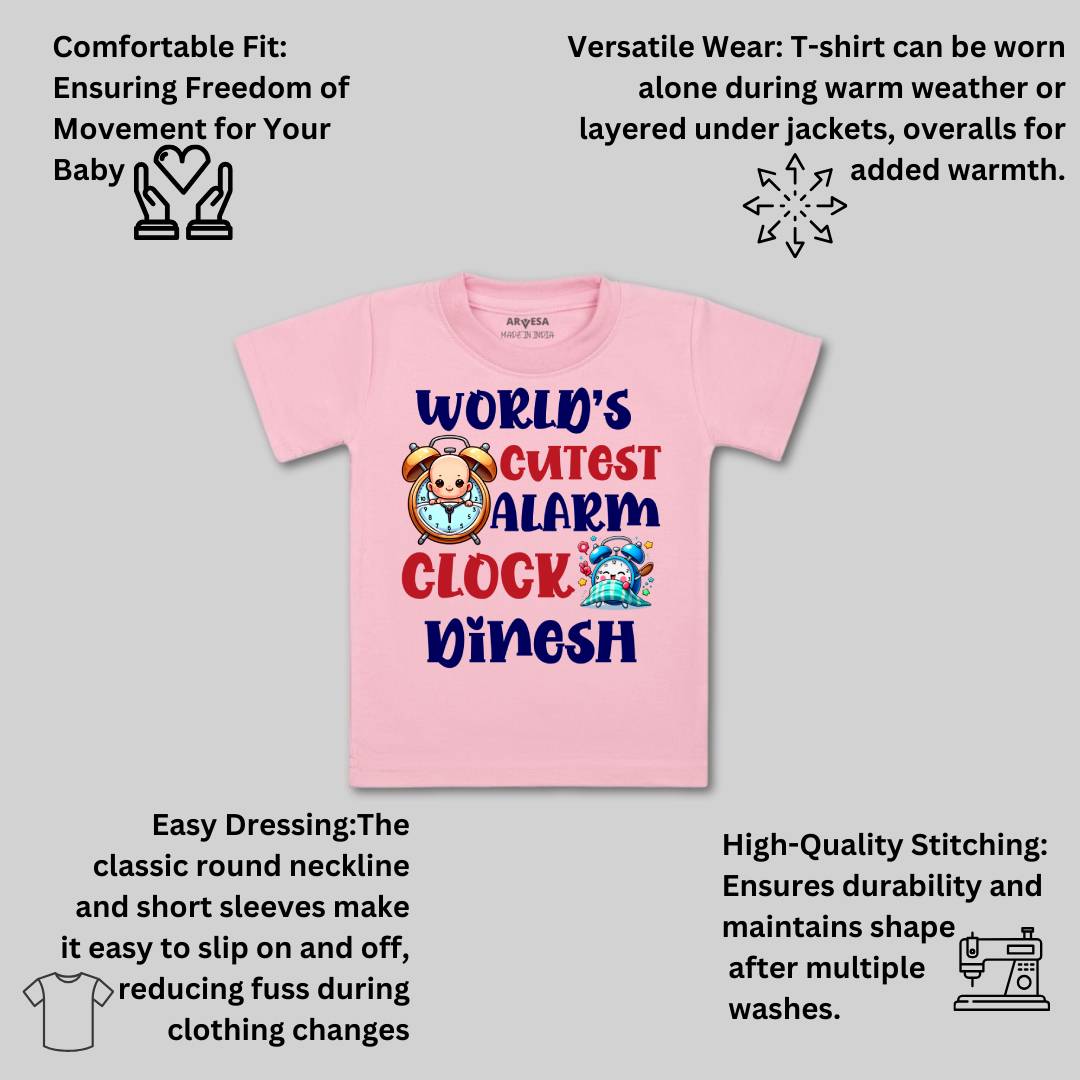 Arvesa World Cutest Alaram Baby Boy & Girl Dress