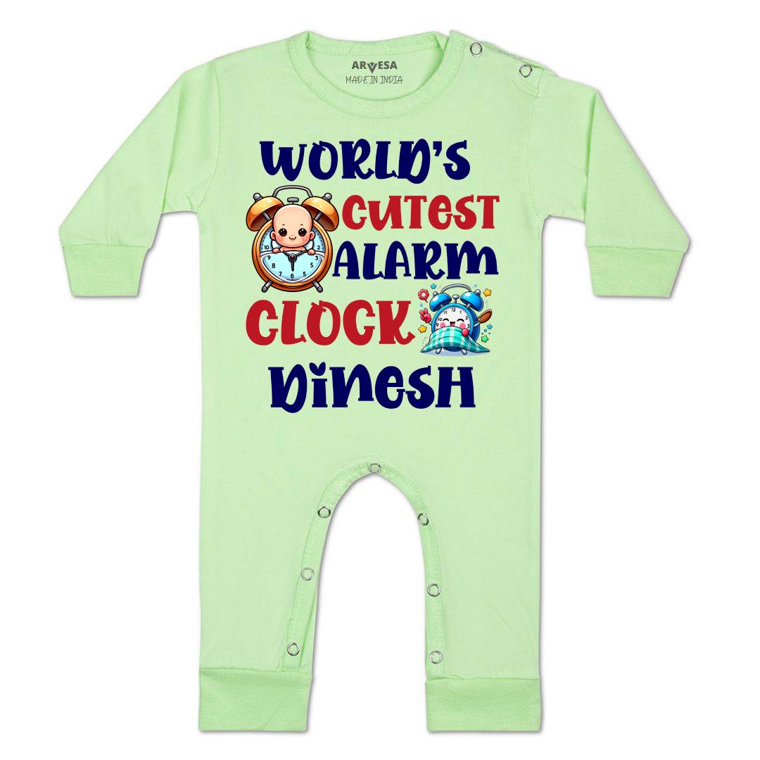 Arvesa World Cutest Alaram Baby Boy & Girl Dress
