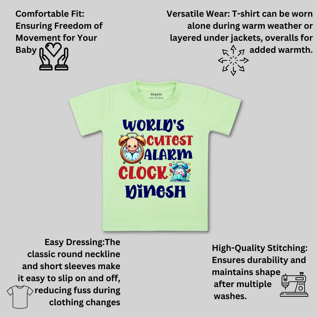 Arvesa World Cutest Alaram Baby Boy & Girl Dress