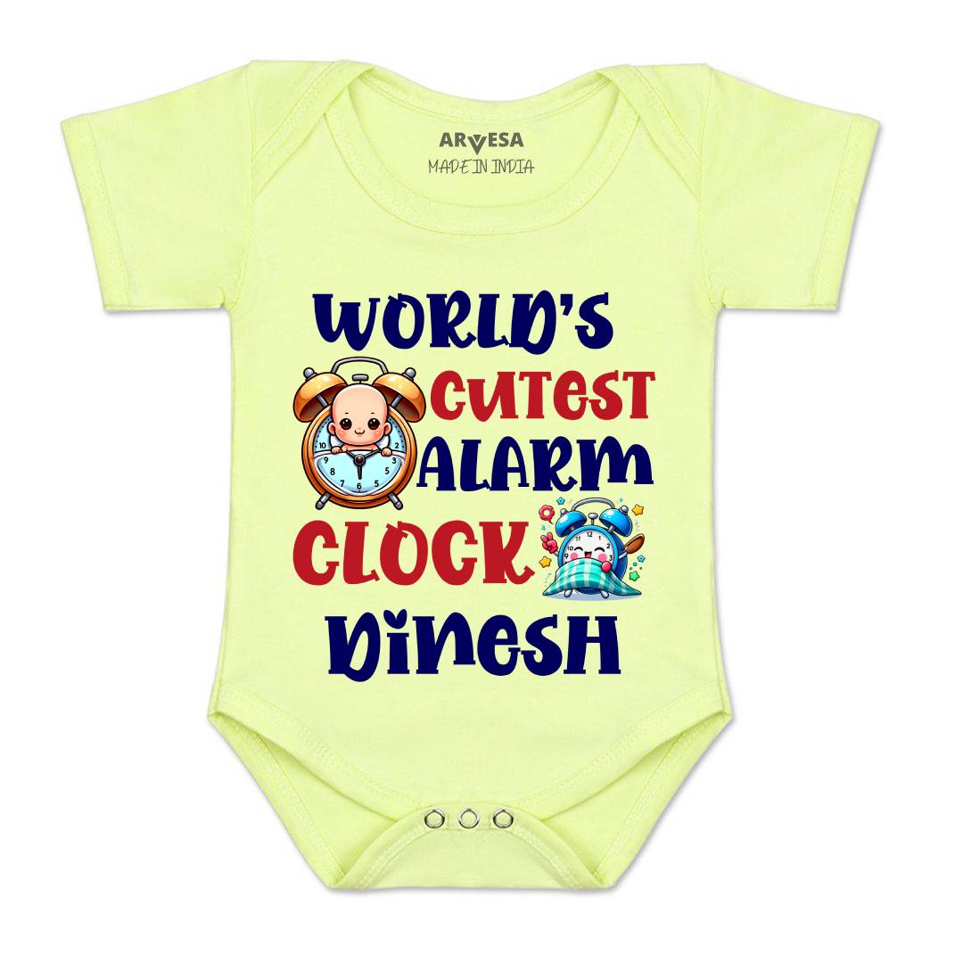 Arvesa World Cutest Alaram Baby Boy & Girl Dress