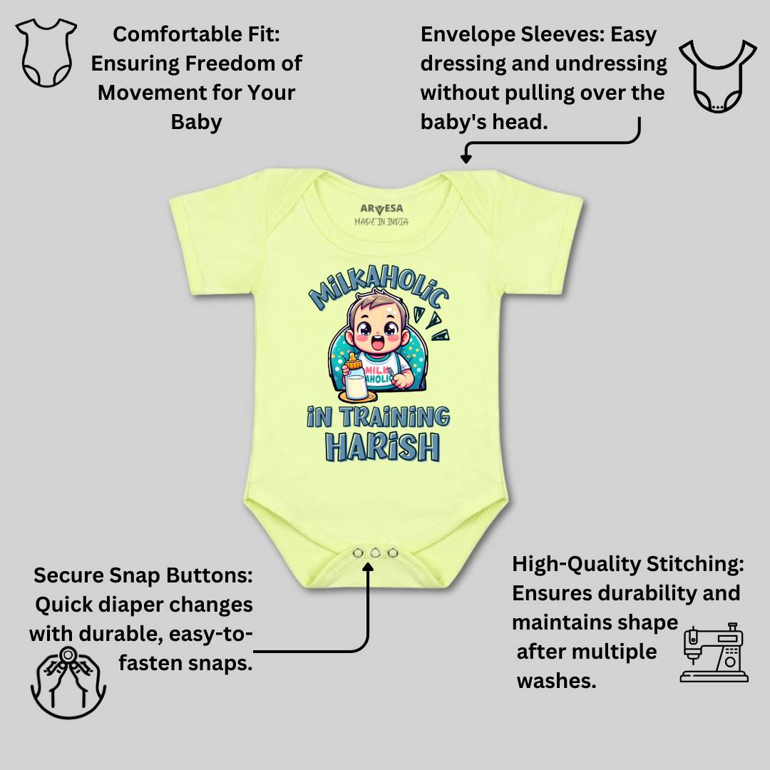 Arvesa Milkaholic Baby Boy & Girl Dress