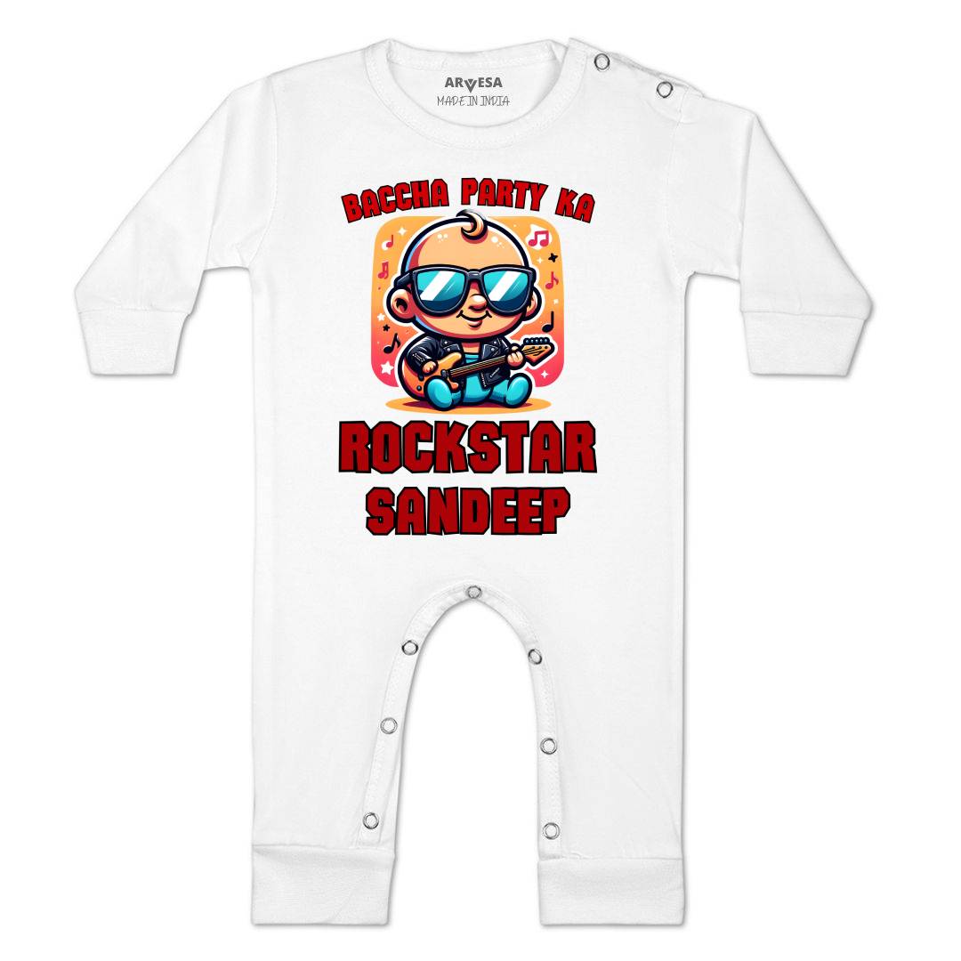 Arvesa Baccha Party Ka Rockstar Baby Boy & Girl Dress
