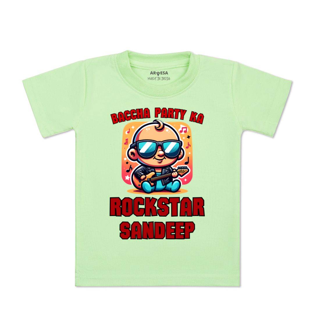 Arvesa Baccha Party Ka Rockstar Baby Boy & Girl Dress