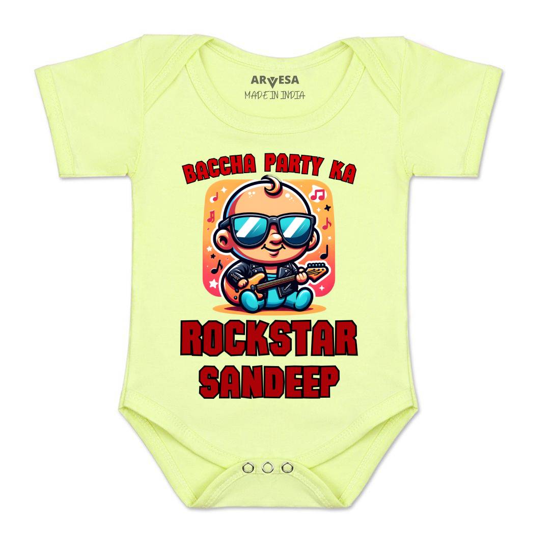 Arvesa Baccha Party Ka Rockstar Baby Boy & Girl Dress