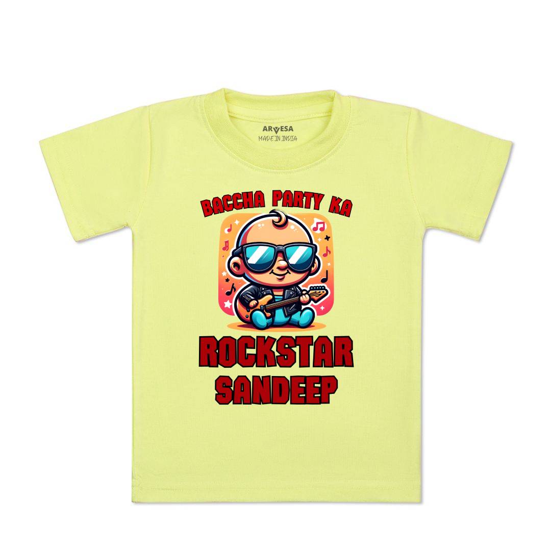 Arvesa Baccha Party Ka Rockstar Baby Boy & Girl Dress