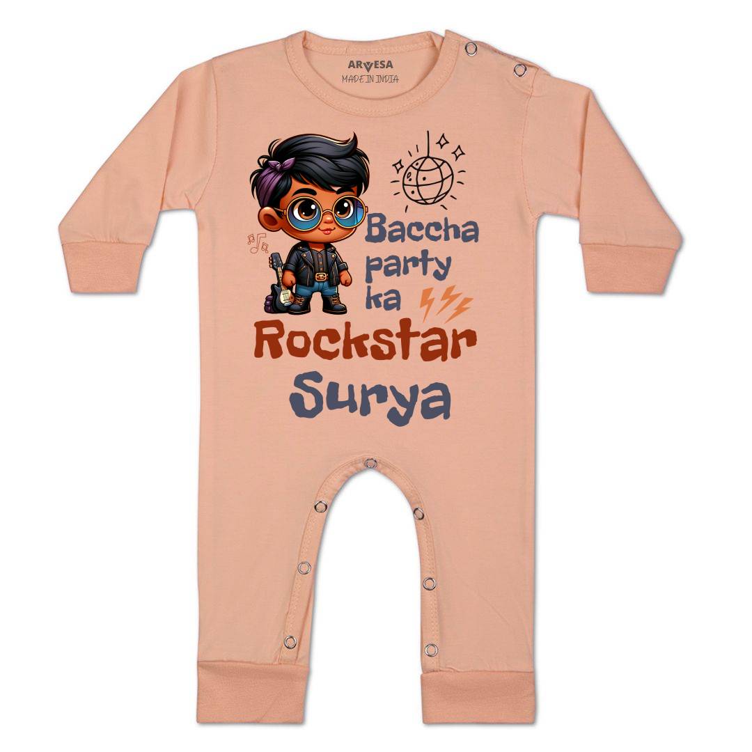 Arvesa Baccha Party Ka Rockstar Baby Boy & Girl Dress