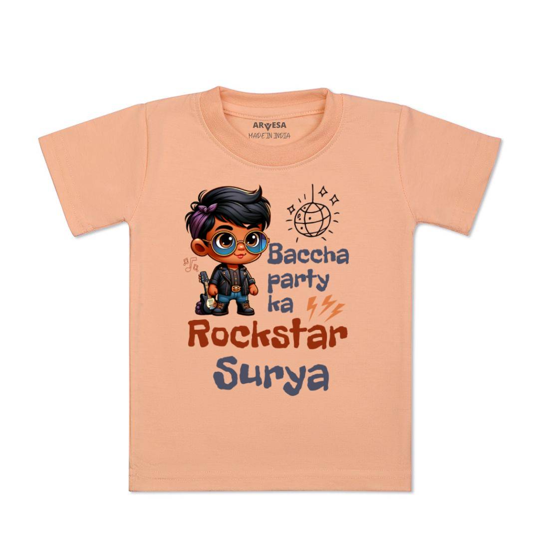 Arvesa Baccha Party Ka Rockstar Baby Boy & Girl Dress