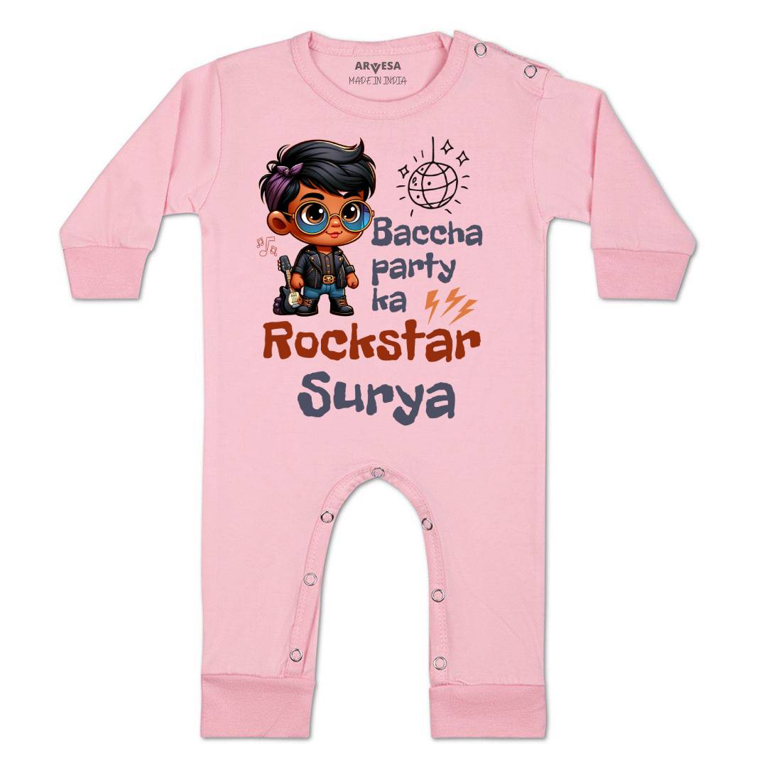 Arvesa Baccha Party Ka Rockstar Baby Boy & Girl Dress