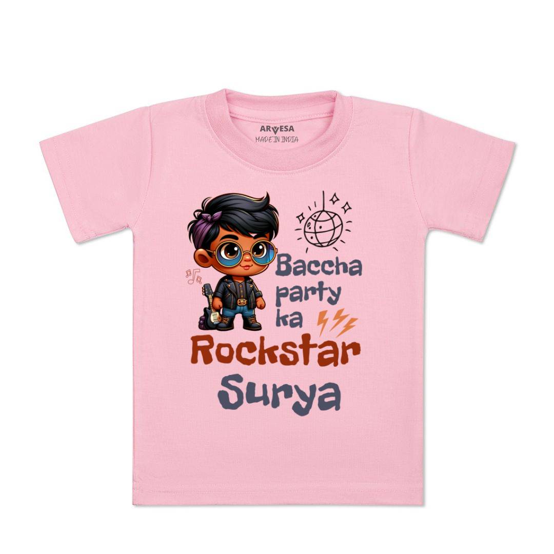 Arvesa Baccha Party Ka Rockstar Baby Boy & Girl Dress
