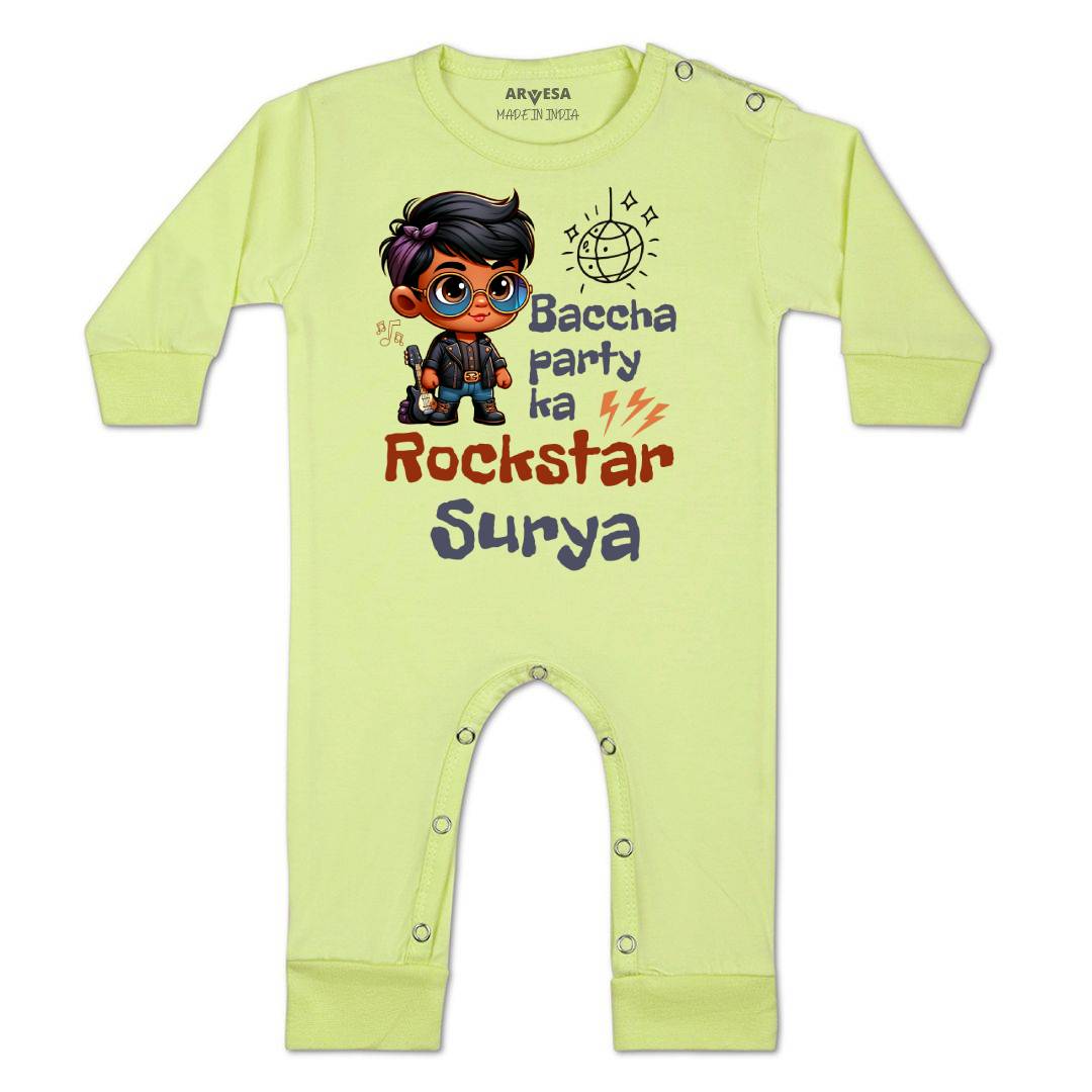 Arvesa Baccha Party Ka Rockstar Baby Boy & Girl Dress