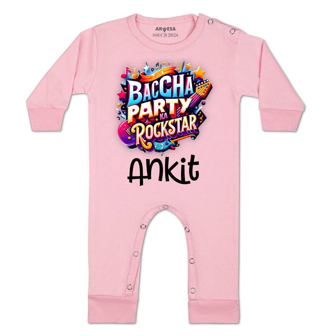 Arvesa Baccha Party Ka Rockstar Baby Boy & Girl Dress