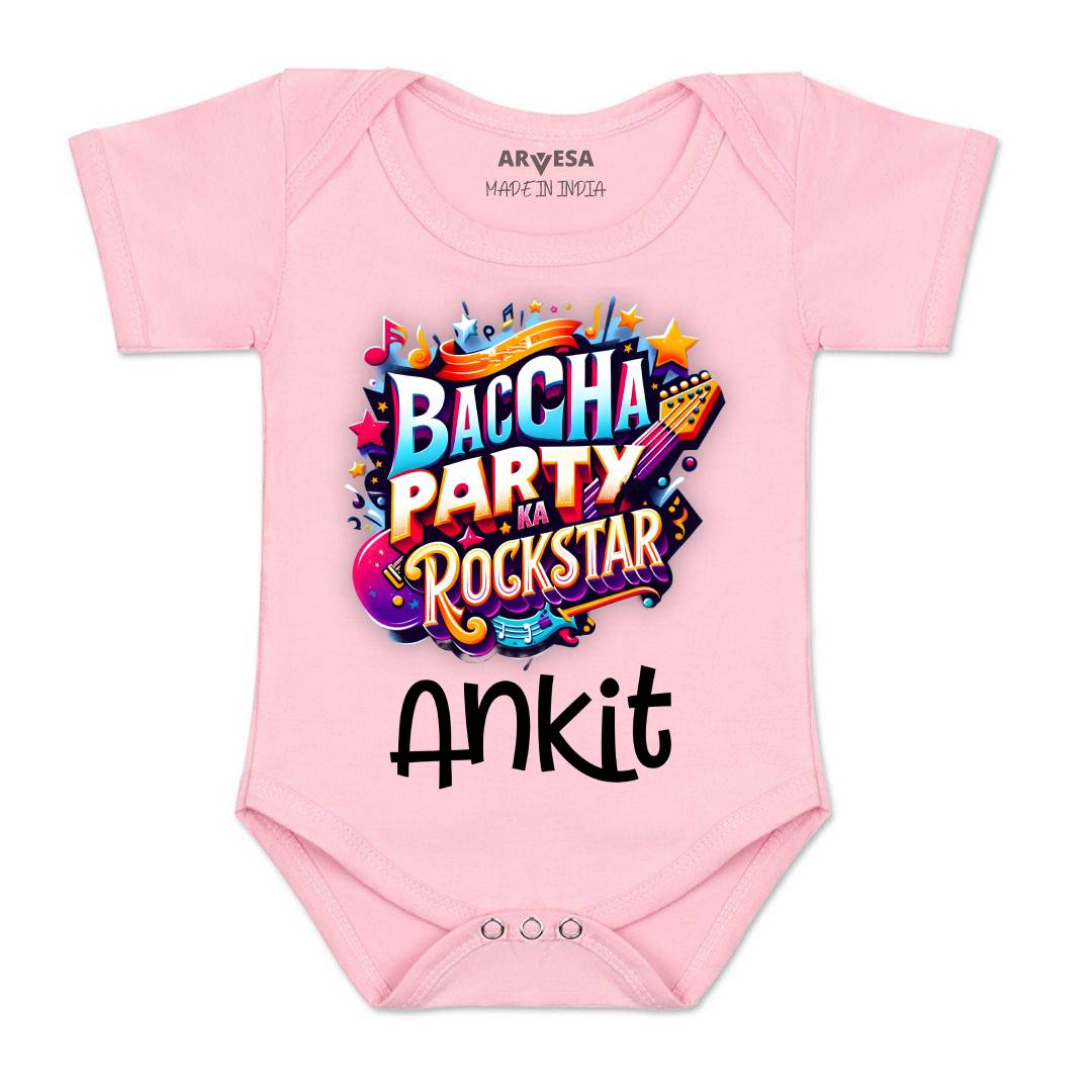 Arvesa Baccha Party Ka Rockstar Baby Boy & Girl Dress