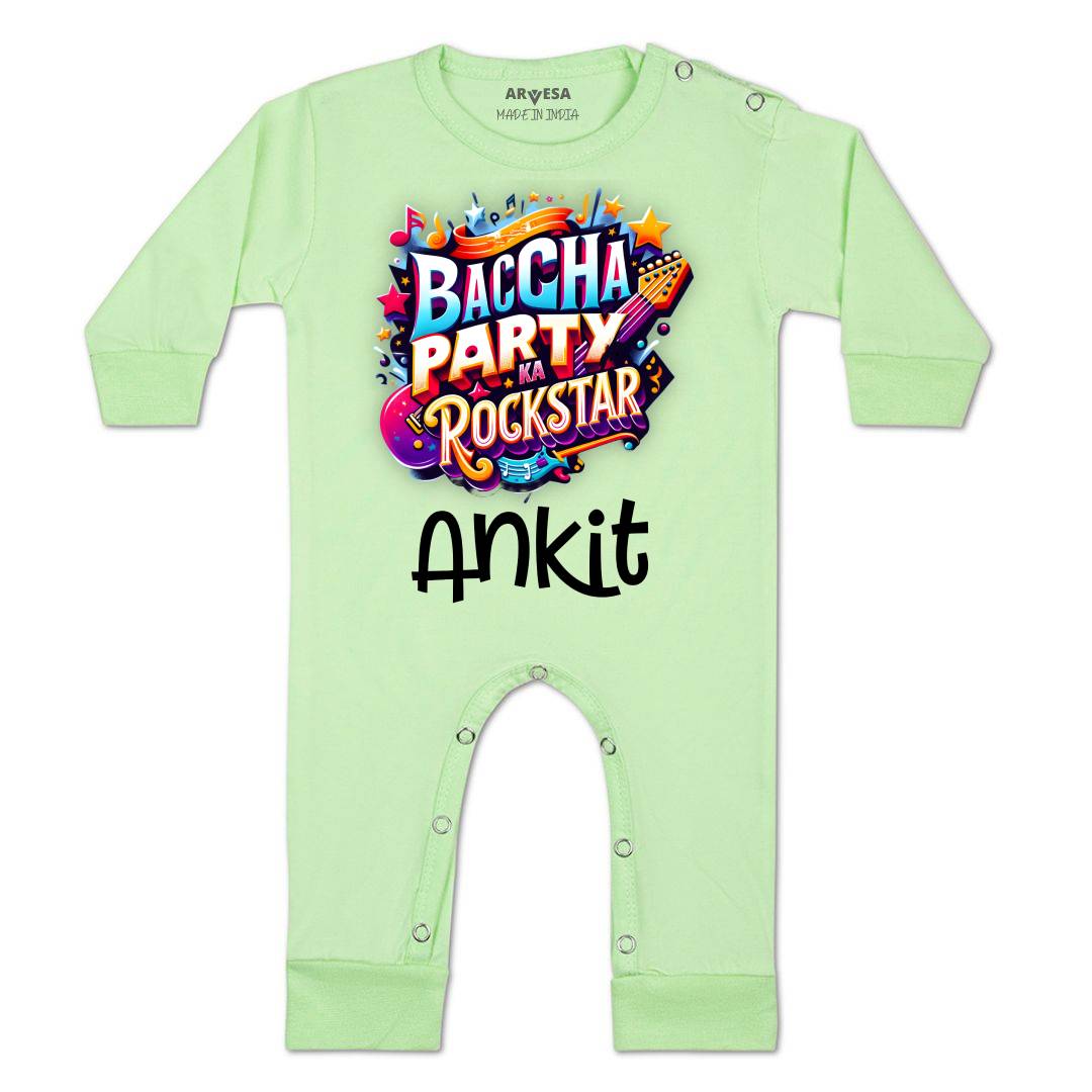 Arvesa Baccha Party Ka Rockstar Baby Boy & Girl Dress