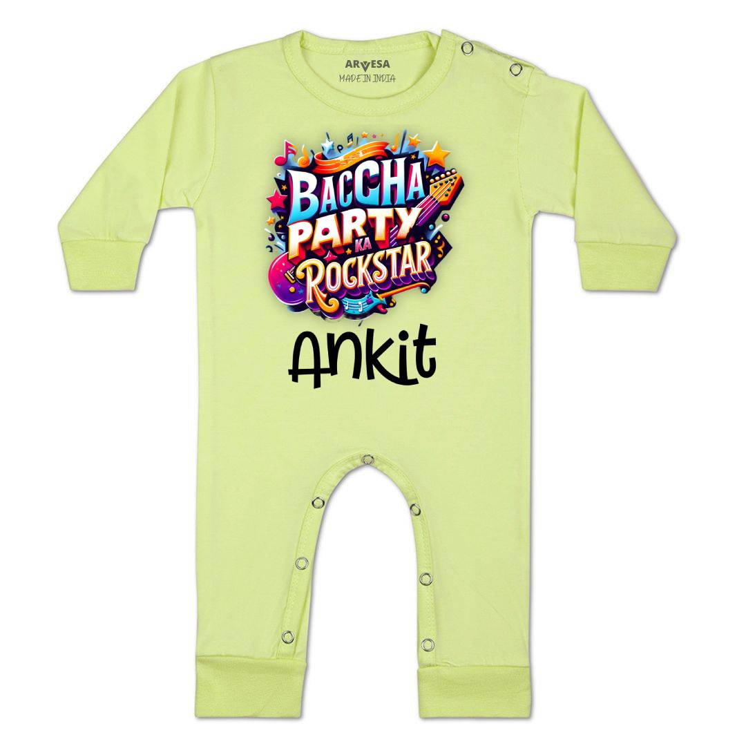 Arvesa Baccha Party Ka Rockstar Baby Boy & Girl Dress