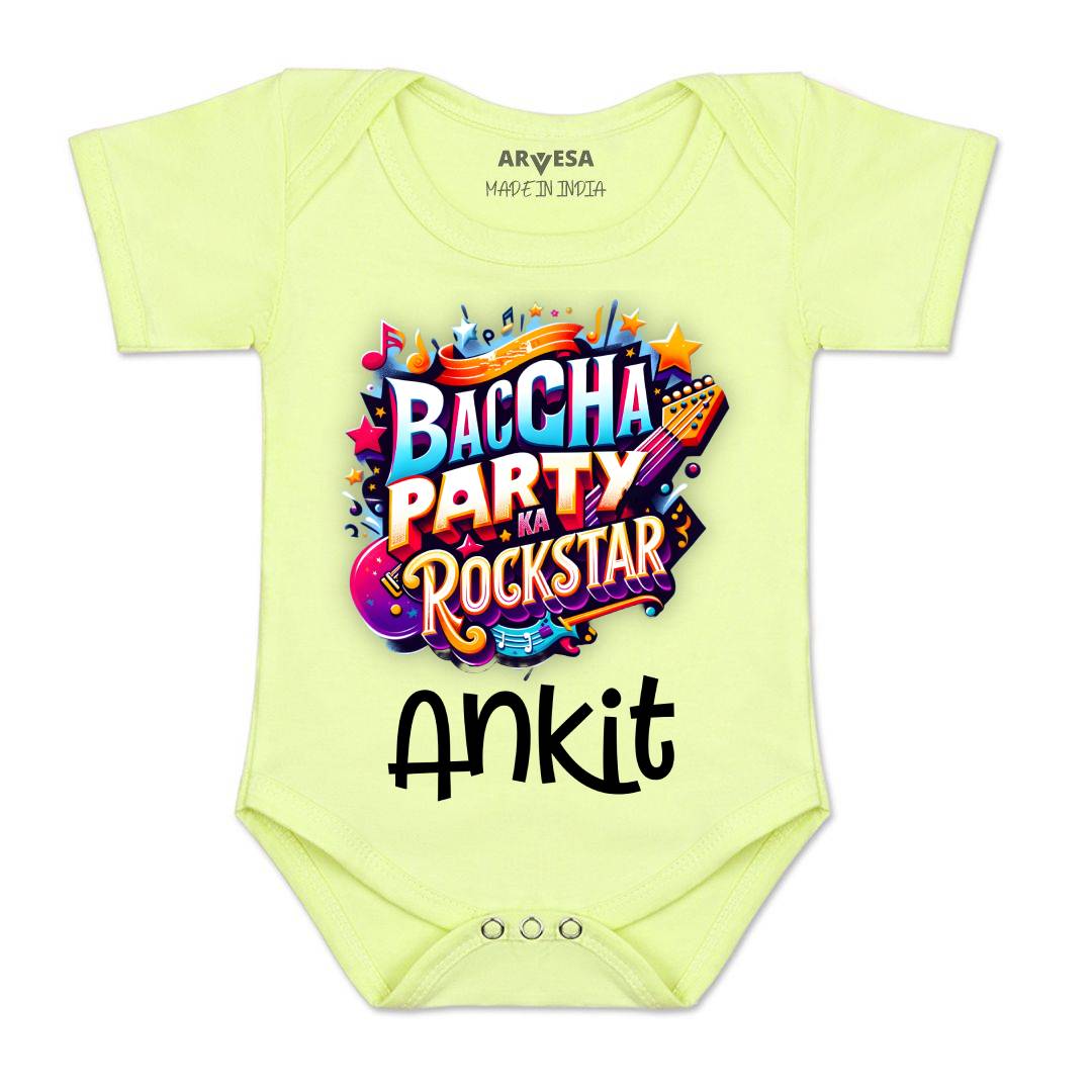 Arvesa Baccha Party Ka Rockstar Baby Boy & Girl Dress