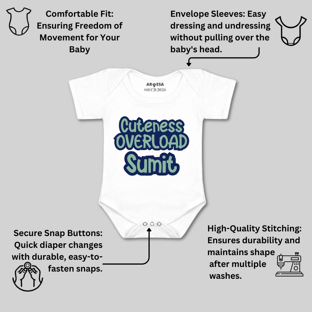 Arvesa Cuteness Overloaded Baby Boy & Girl Dress