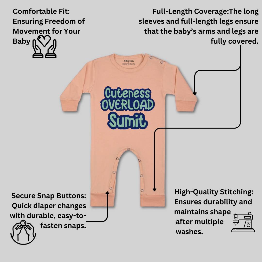Arvesa Cuteness Overloaded Baby Boy & Girl Dress
