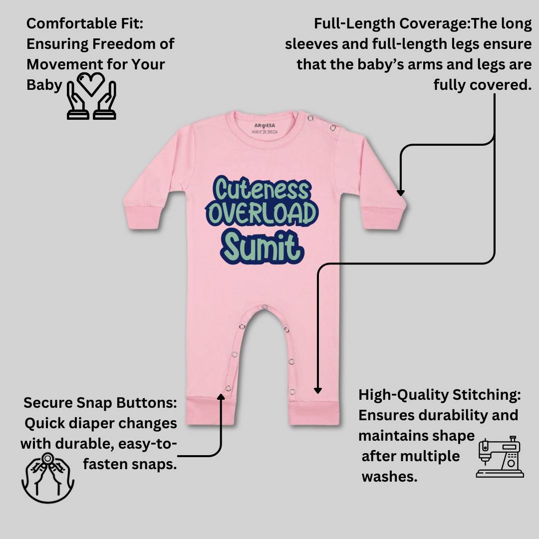 Arvesa Cuteness Overloaded Baby Boy & Girl Dress