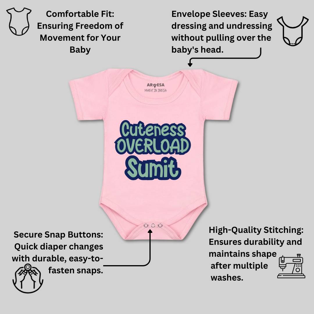 Arvesa Cuteness Overloaded Baby Boy & Girl Dress