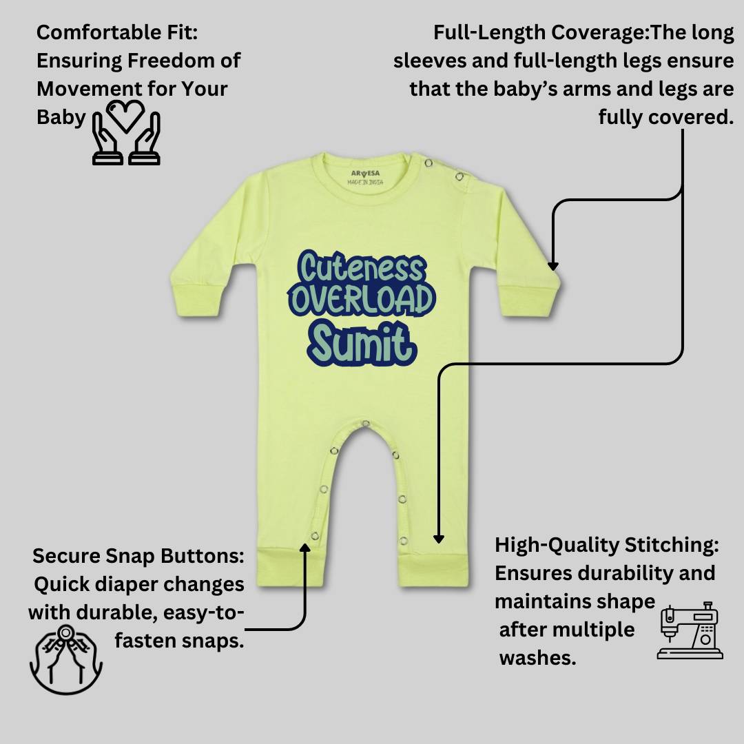 Arvesa Cuteness Overloaded Baby Boy & Girl Dress