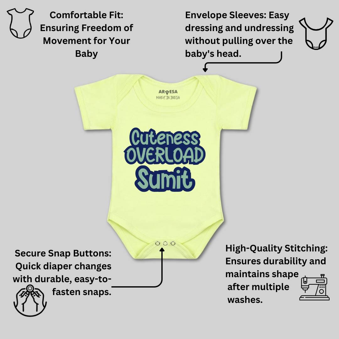 Arvesa Cuteness Overloaded Baby Boy & Girl Dress