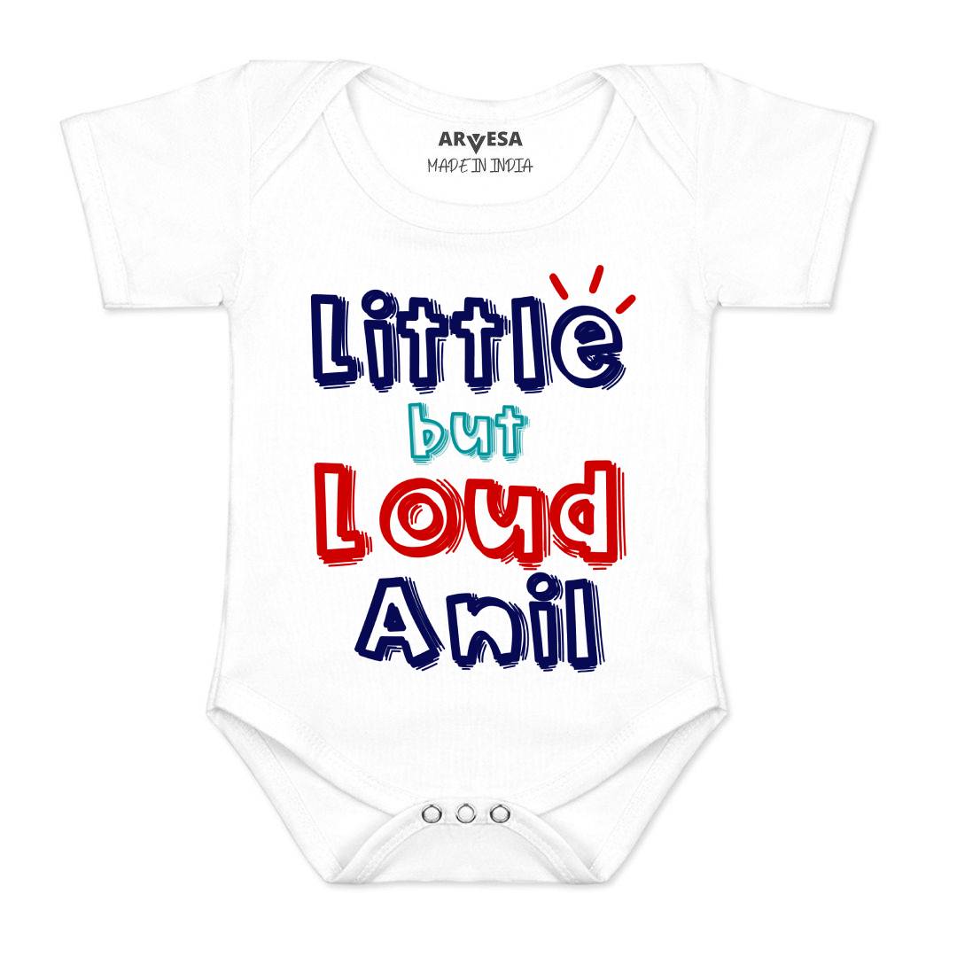 Arvesa Little But Loud Baby Boy & Girl Dress