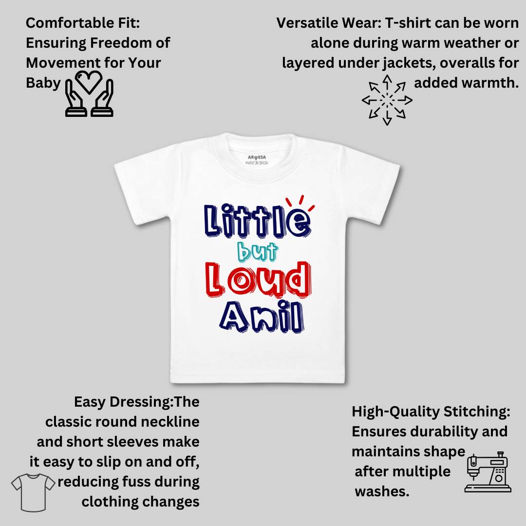 Arvesa Little But Loud Baby Boy & Girl Dress