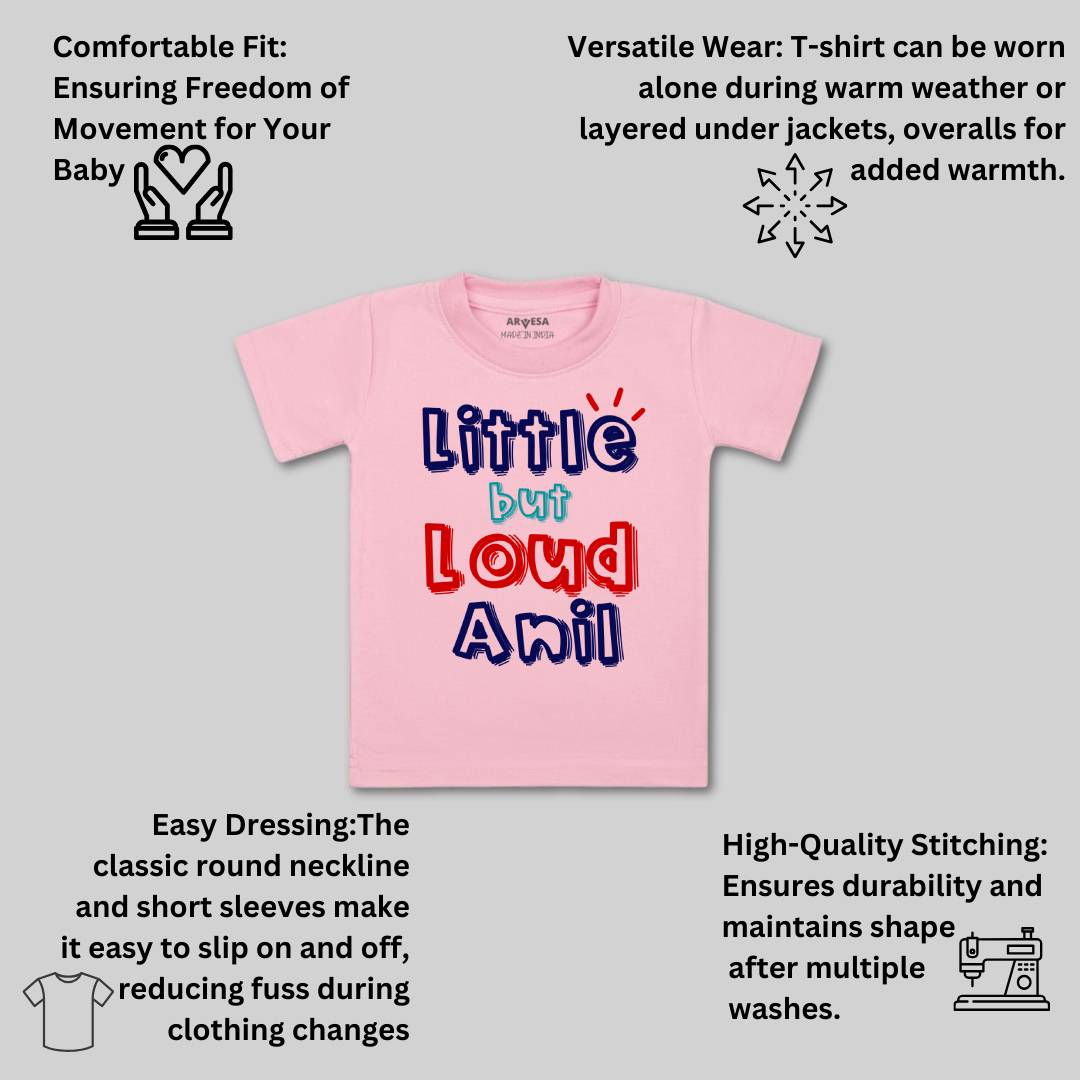 Arvesa Little But Loud Baby Boy & Girl Dress