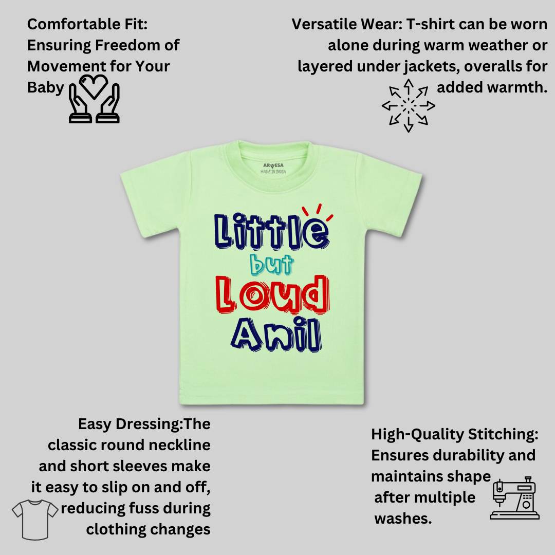 Arvesa Little But Loud Baby Boy & Girl Dress