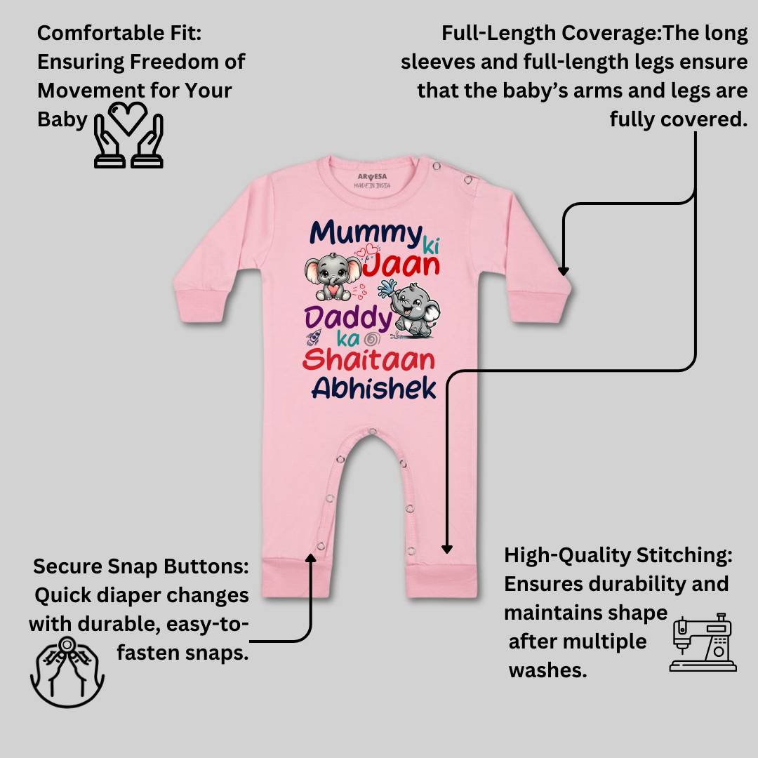 Arvesa Mummy Ki Jaan Baby Boy & Girl Dress