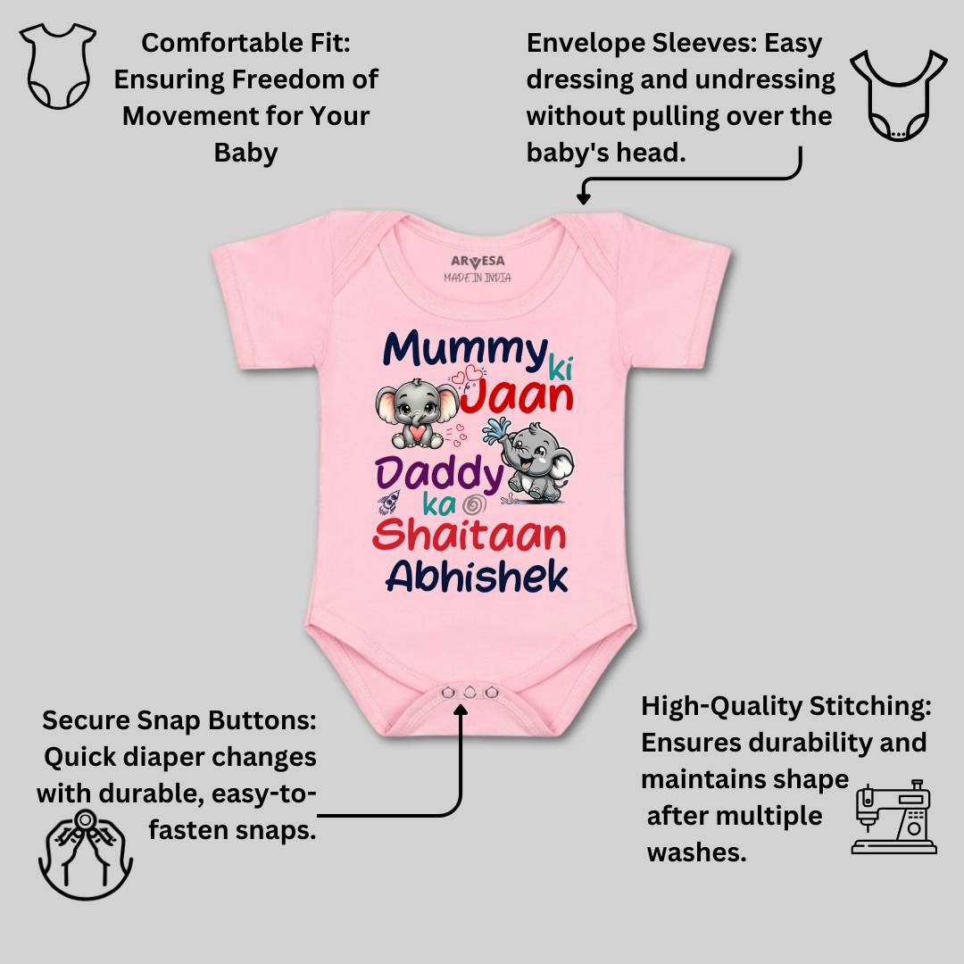 Arvesa Mummy Ki Jaan Baby Boy & Girl Dress