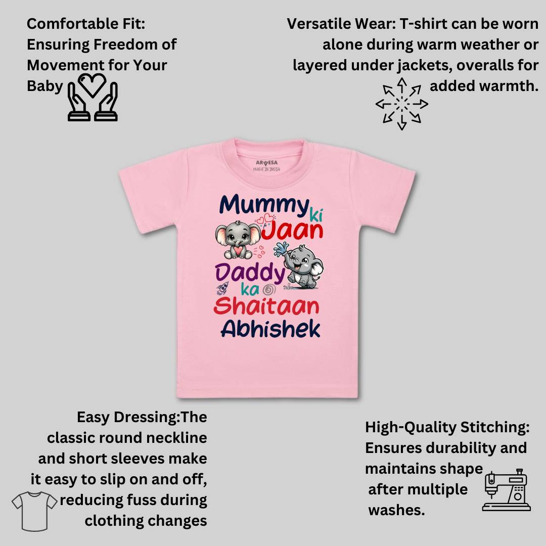 Arvesa Mummy Ki Jaan Baby Boy & Girl Dress