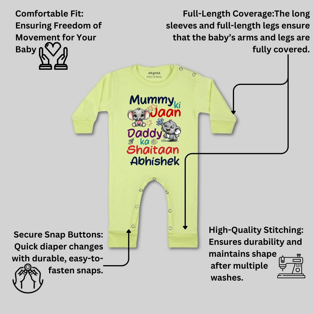 Arvesa Mummy Ki Jaan Baby Boy & Girl Dress