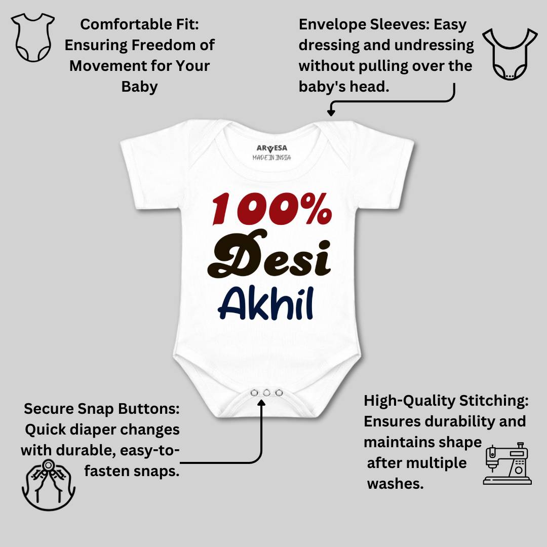 Arvesa 100% Desi Baby Boy & Girl Dress