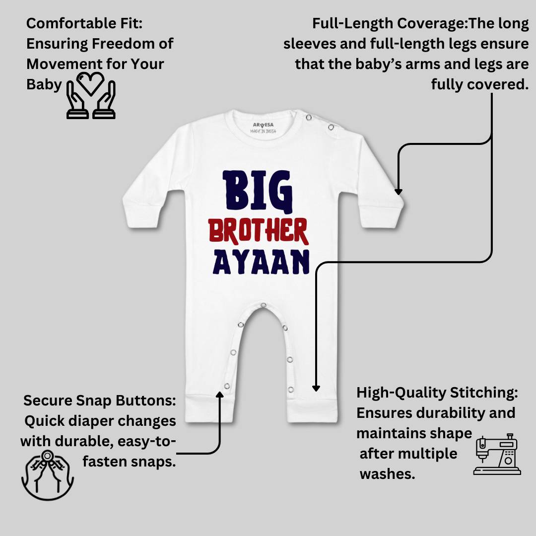 Arvesa Big Brother Baby Boy & Girl Dress