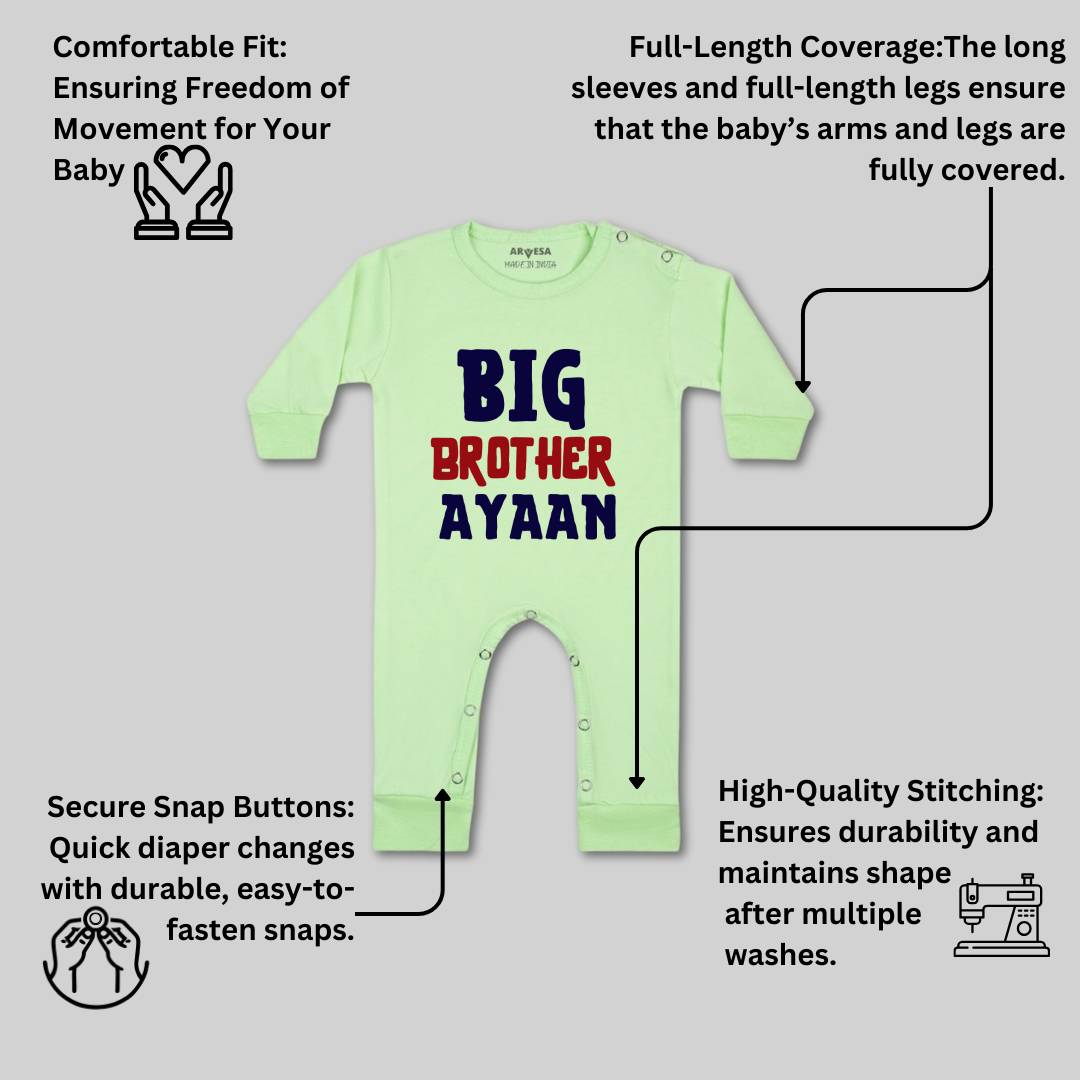 Arvesa Big Brother Baby Boy & Girl Dress
