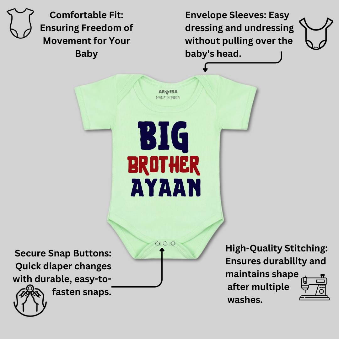 Arvesa Big Brother Baby Boy & Girl Dress