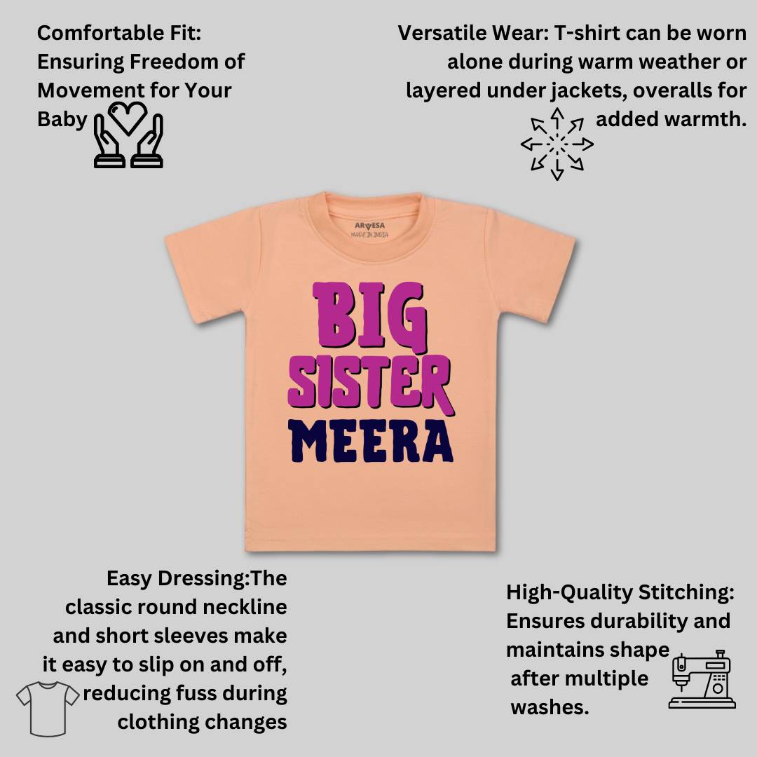 Arvesa Big Sister Baby Boy & Girl Dress