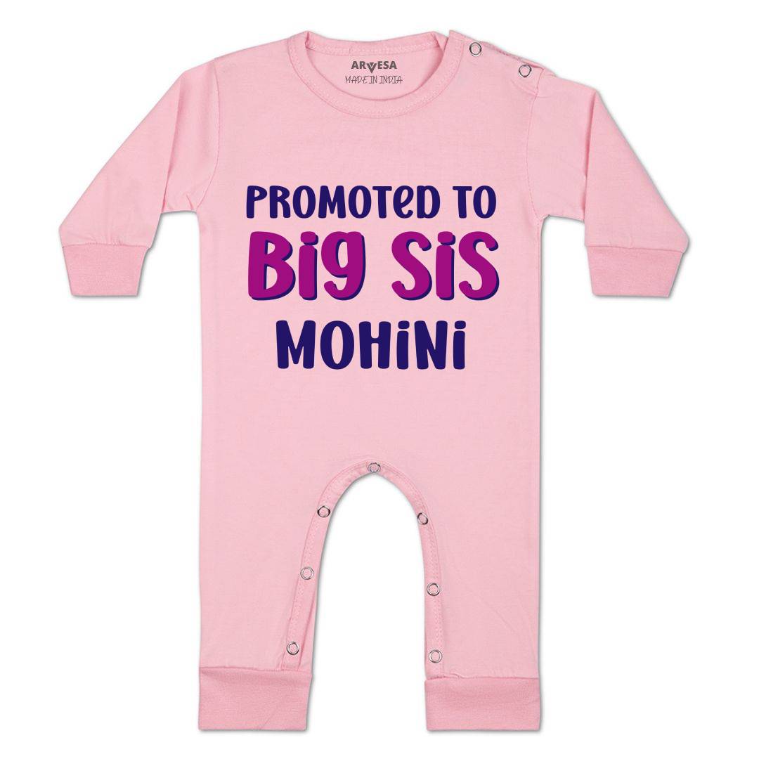 Arvesa Promoted To Big Sis Baby Boy & Girl Dress