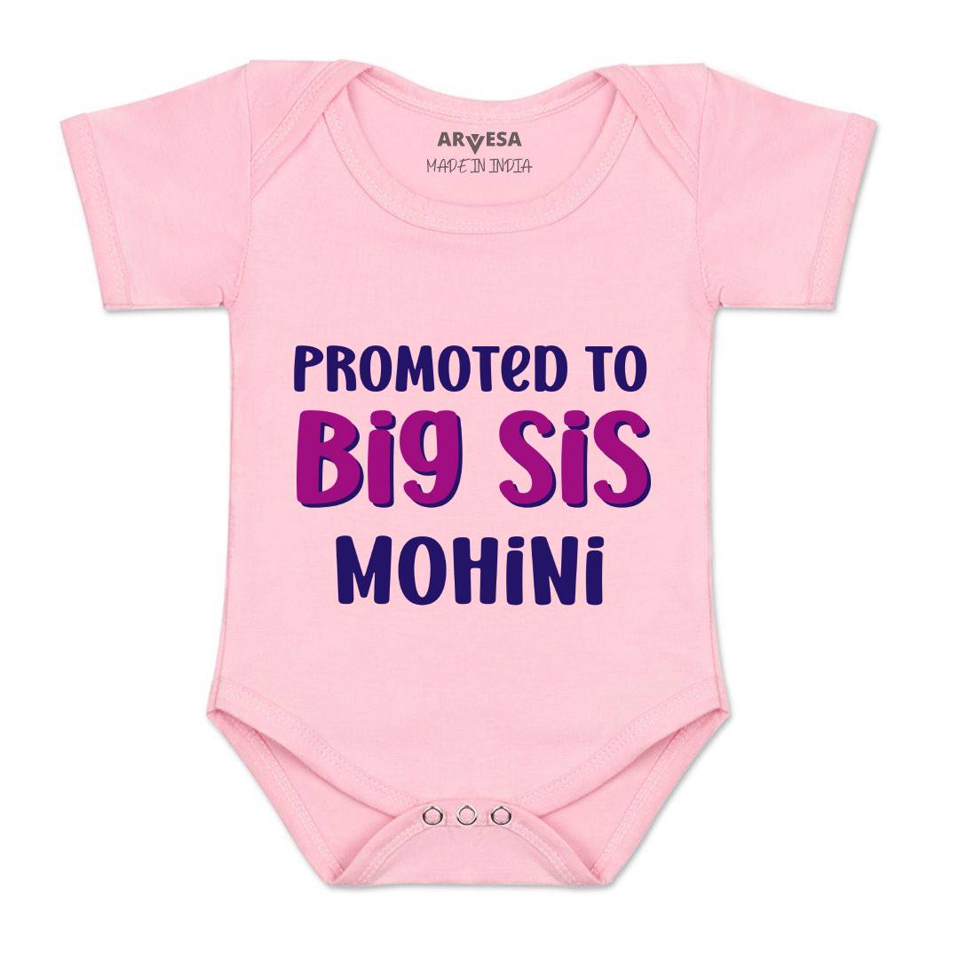 Arvesa Promoted To Big Sis Baby Boy & Girl Dress
