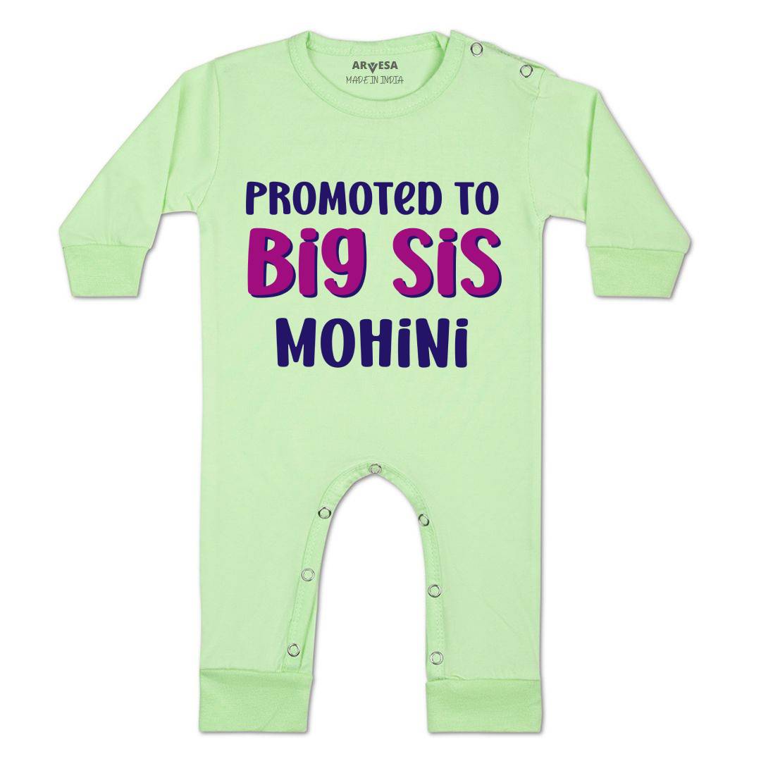 Arvesa Promoted To Big Sis Baby Boy & Girl Dress