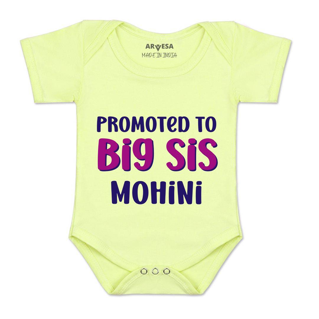 Arvesa Promoted To Big Sis Baby Boy & Girl Dress