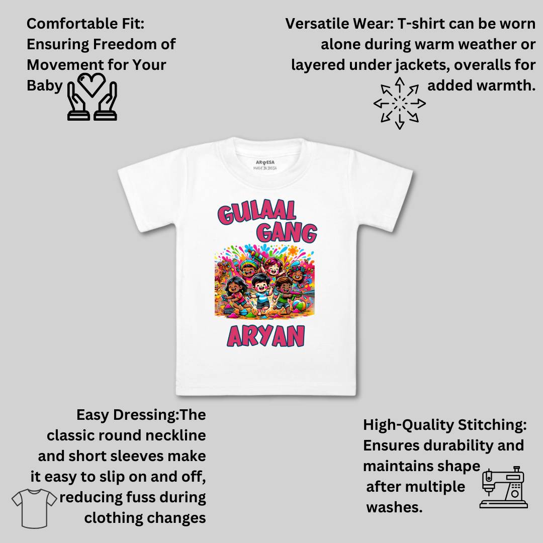 Arvesa Gulaal Gang  Baby Boy & Girl Dress