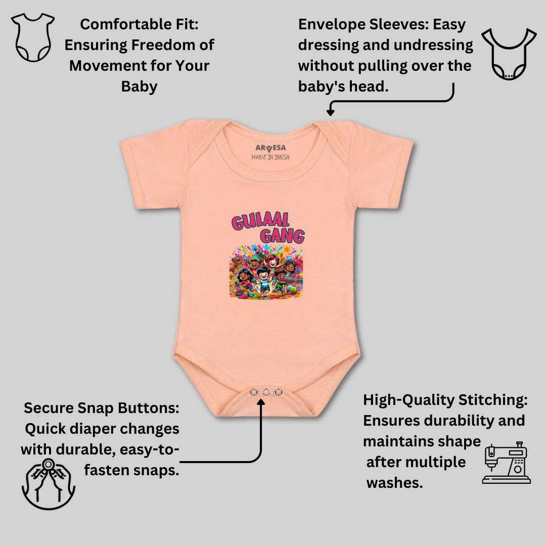 Arvesa Design-1546 Holi My First Baby Boy and Baby Girl Dress .