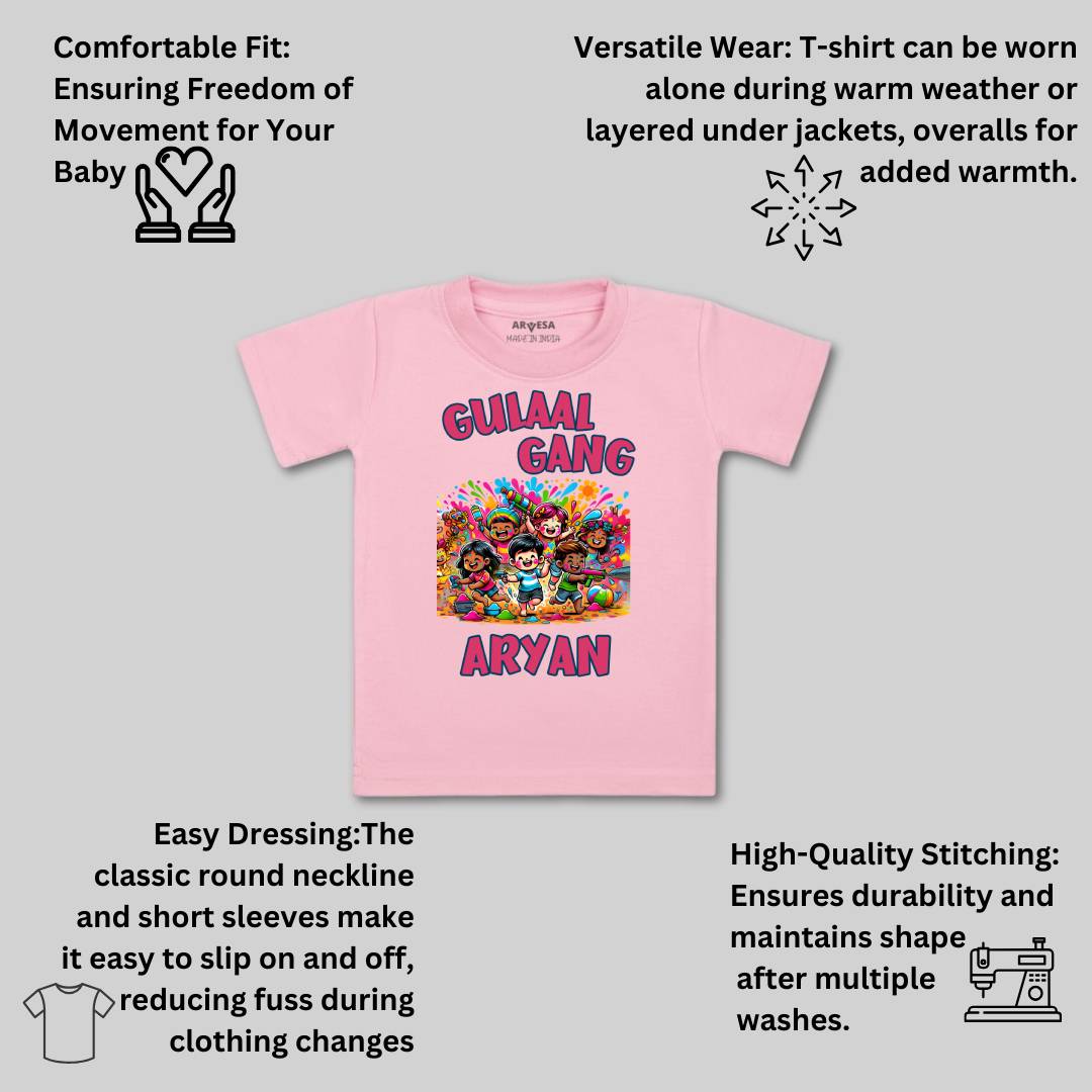 Arvesa Gulaal Gang  Baby Boy & Girl Dress