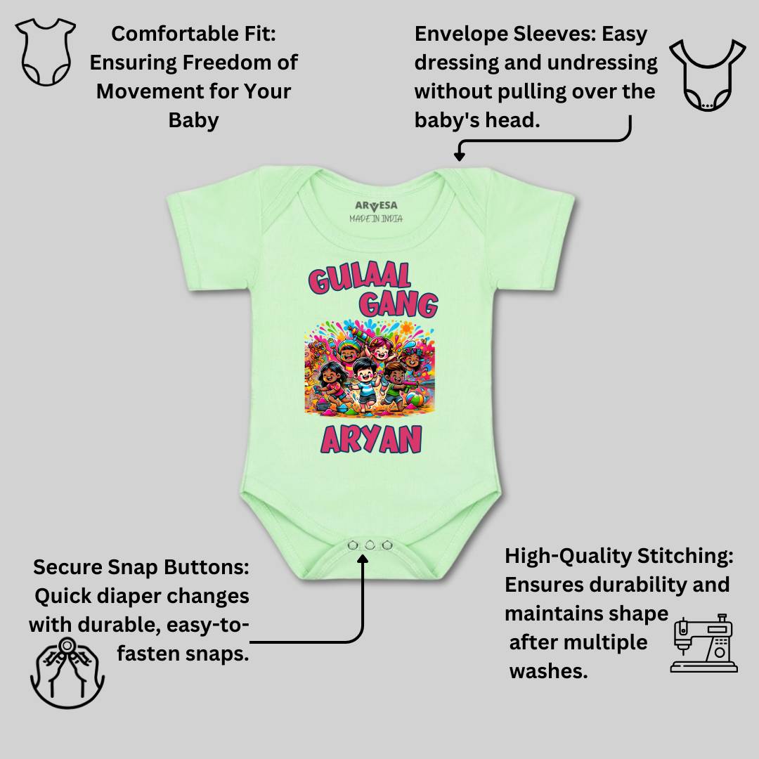 Arvesa Gulaal Gang  Baby Boy & Girl Dress