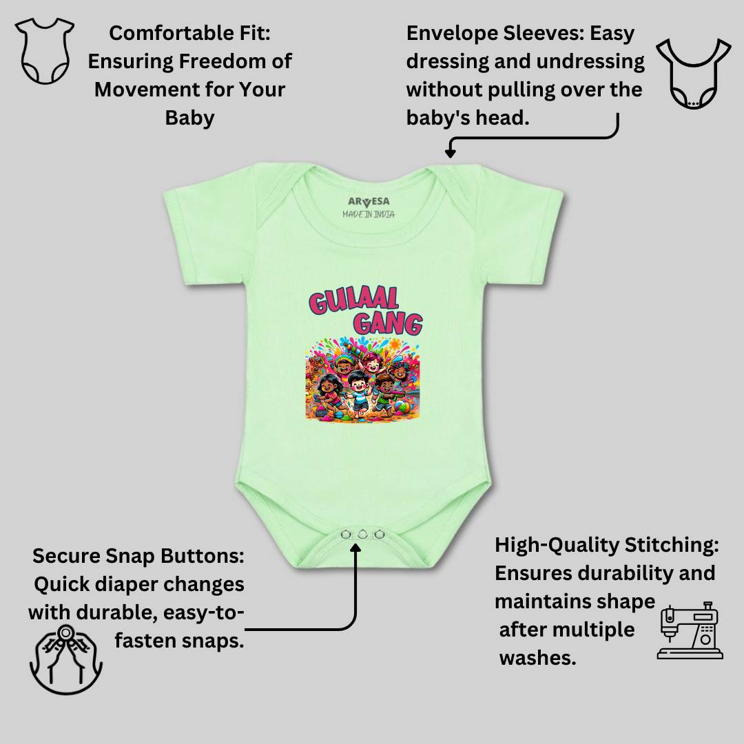 Arvesa Design-1546 Holi My First Baby Boy and Baby Girl Dress .