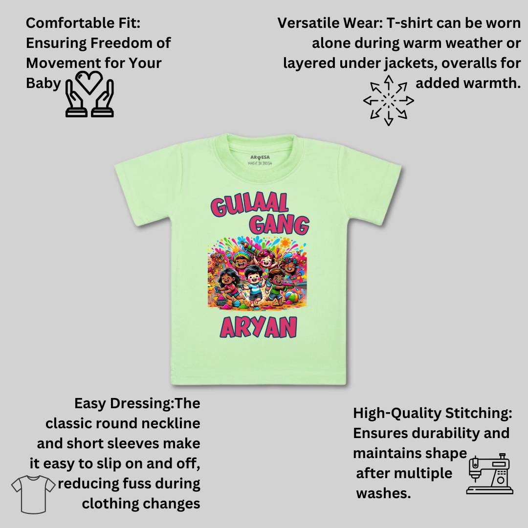 Arvesa Gulaal Gang  Baby Boy & Girl Dress