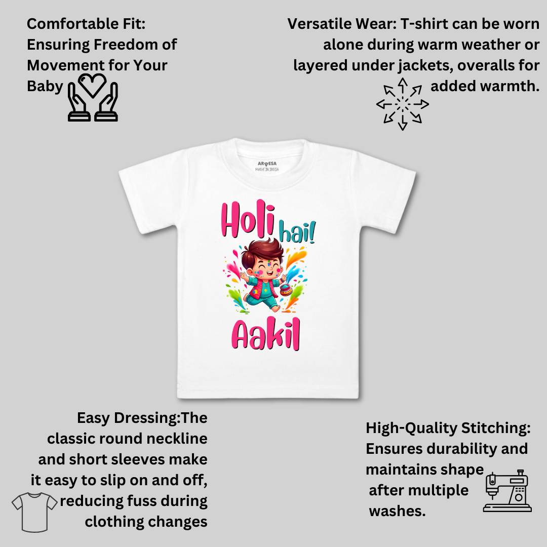 Arvesa Holi Hai  Baby Boy & Girl Dress