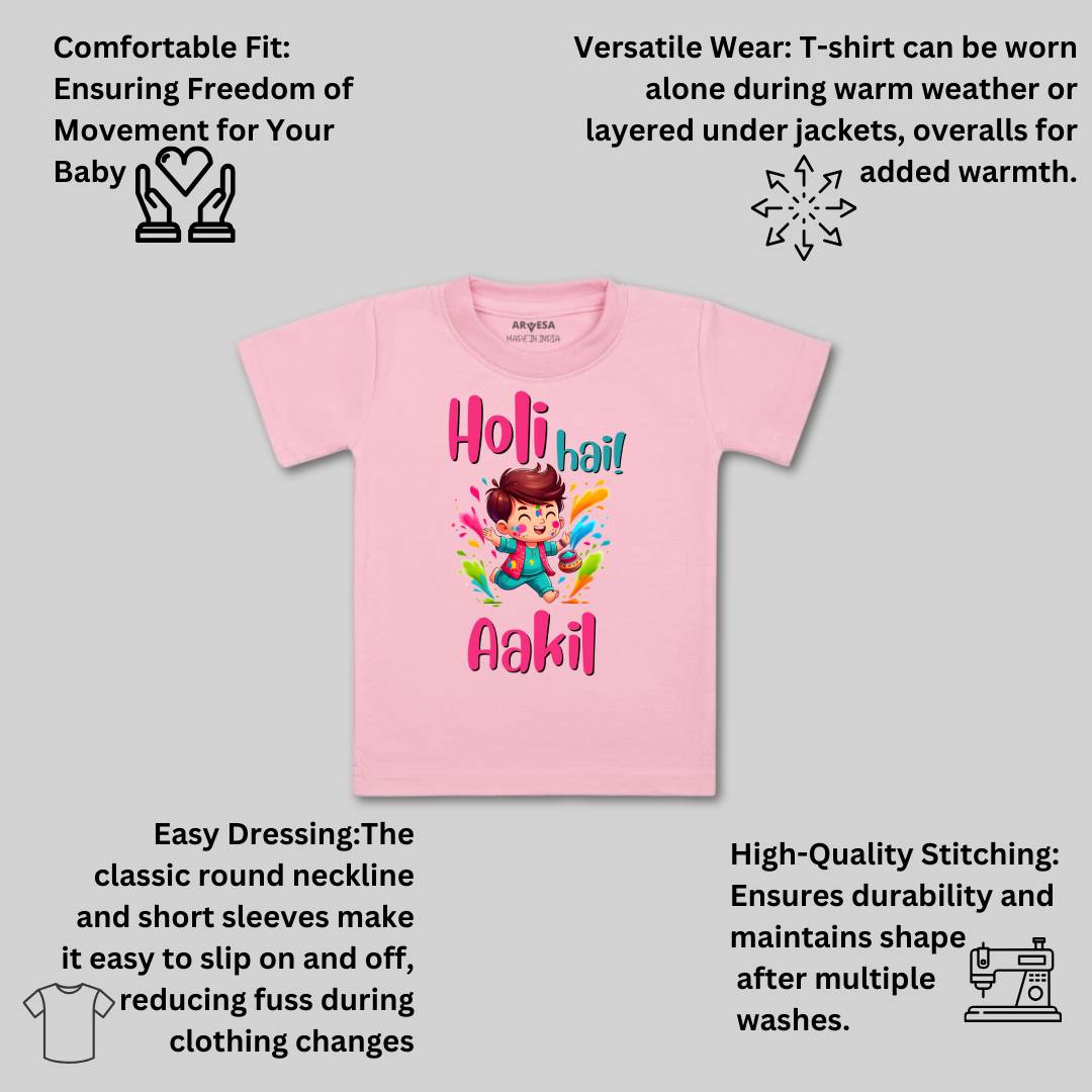 Arvesa Holi Hai  Baby Boy & Girl Dress